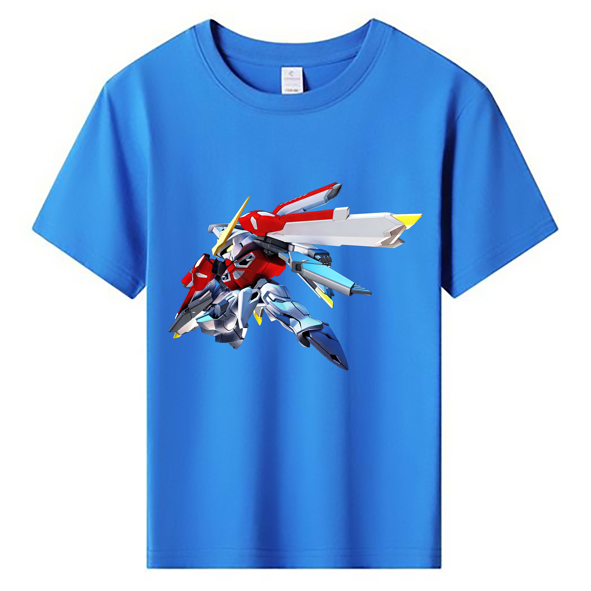 （画像用） 機動戦士ガンダム Mobile Suit Gundam 綿100％キッズTシャツ（フロントプリント）